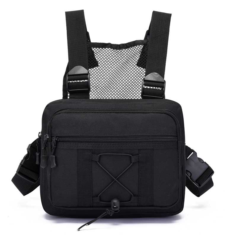 Water-Resistant Multi-Pocket Tactical Chest Rig Bag