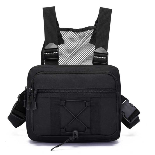 Water-Resistant Multi-Pocket Tactical Chest Rig Bag