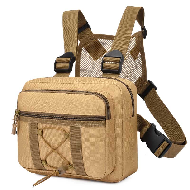 Water-Resistant Multi-Pocket Tactical Chest Rig Bag