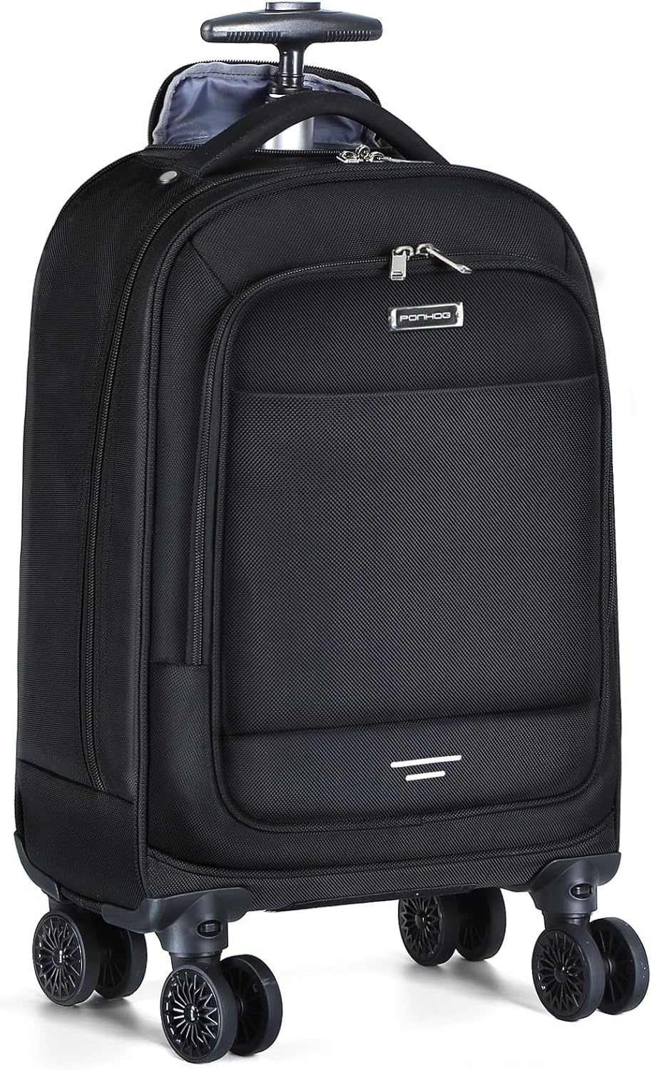 Water-Resistant Rolling Laptop Backpack with 4 Spinner Wheels