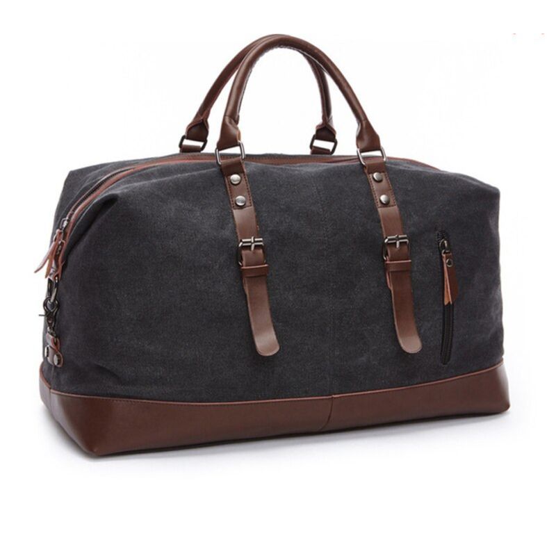 Water-Resistant Travel Duffel Bag with Adjustable Shoulder Strap