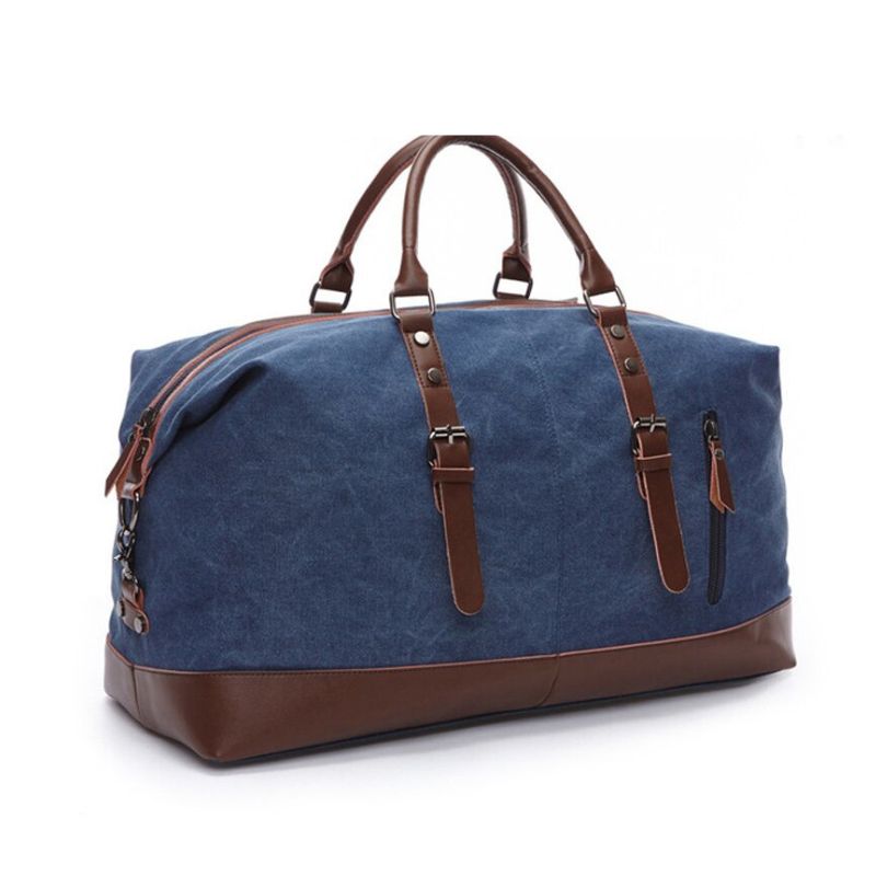 Water-Resistant Travel Duffel Bag with Adjustable Shoulder Strap