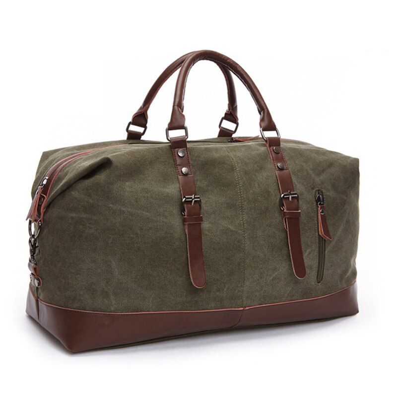Water-Resistant Travel Duffel Bag with Adjustable Shoulder Strap