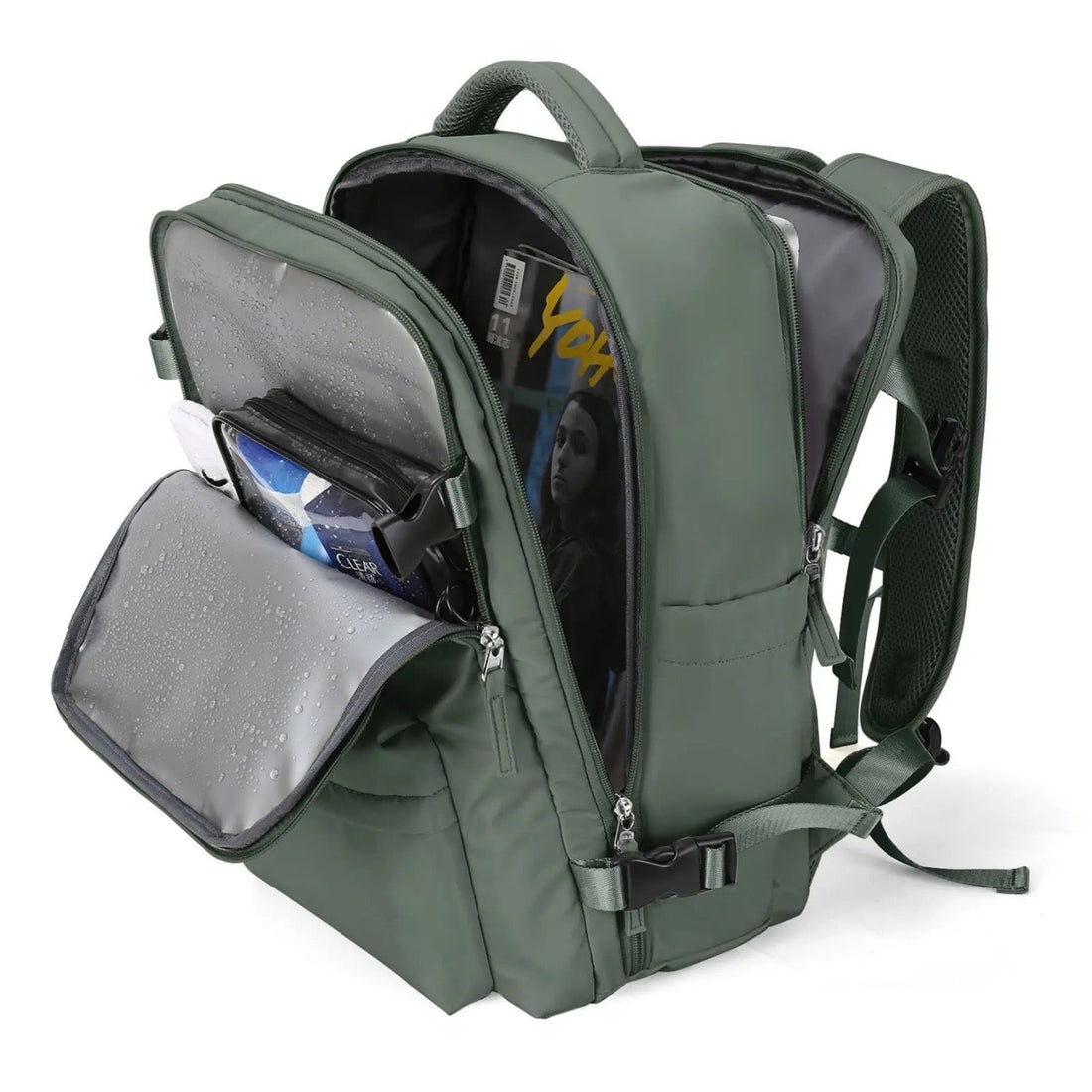 Waterproof Anti-Theft Backpack with Laptop Compartment
