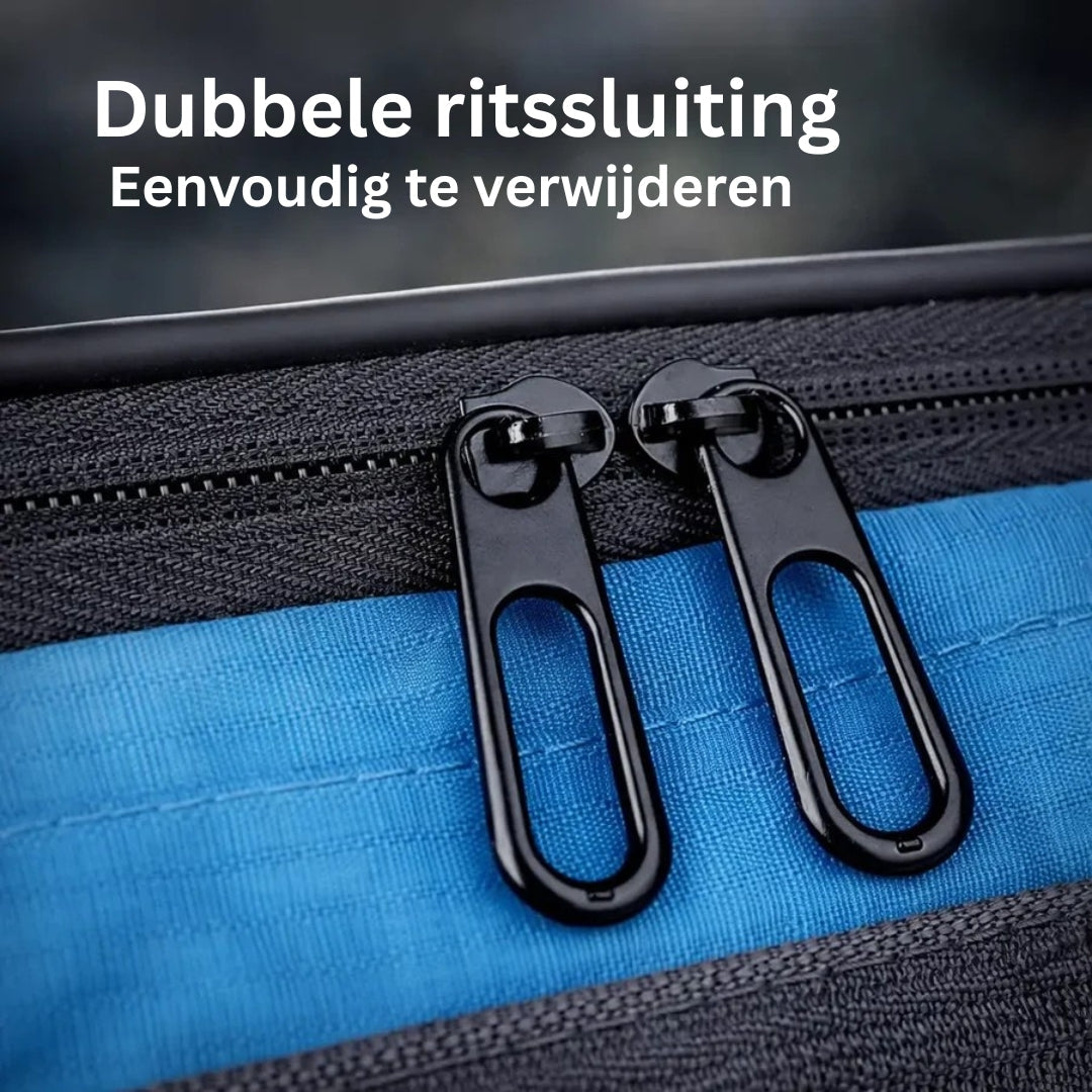 Waterproof Bike Handlebar Bag with Touchscreen Phone Holder