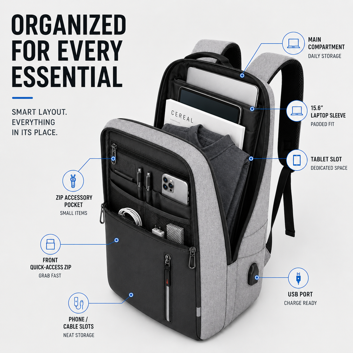 Waterproof Business Backpack