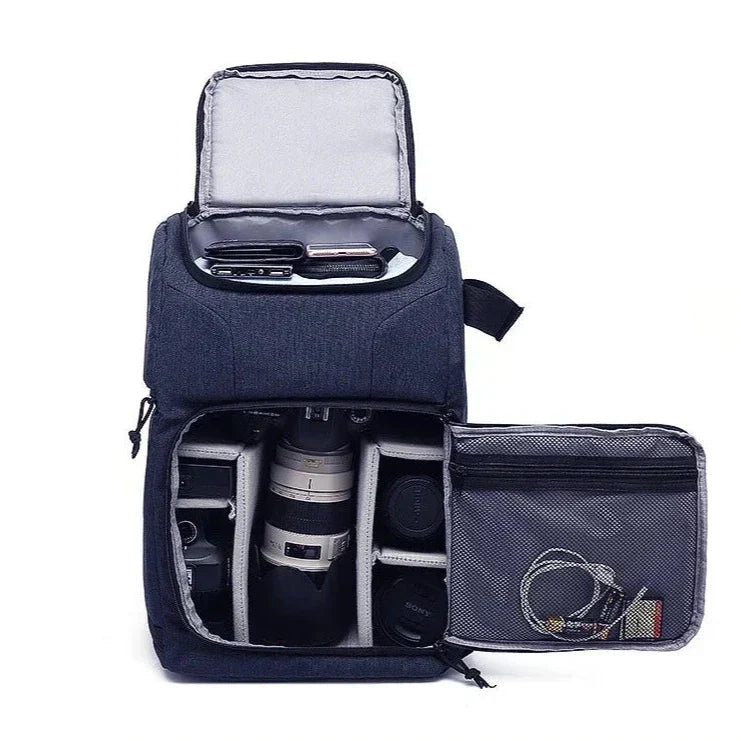 Waterproof Camera Backpack – Protective Photography Bag for DSLR, Lenses & Accessories