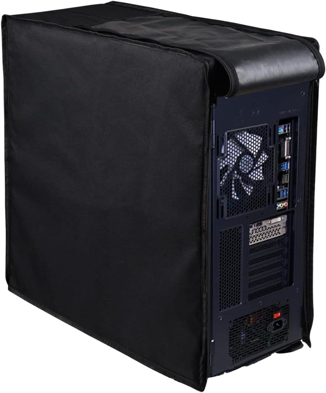 Waterproof Computer Tower Dust Cover with Zippers