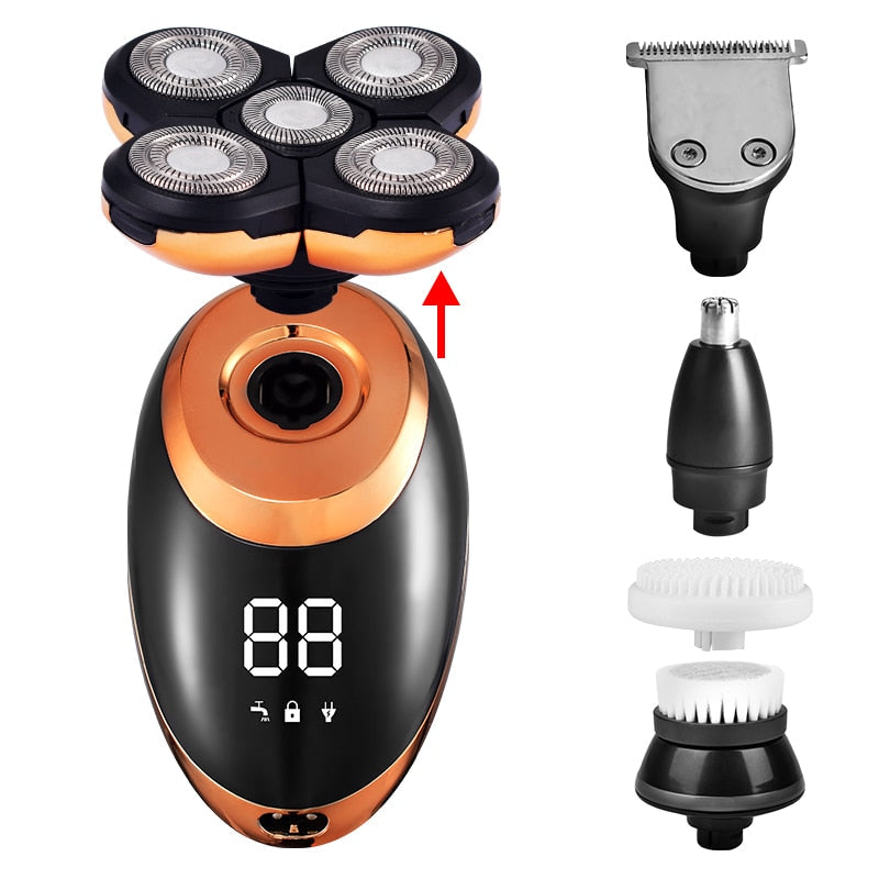 Waterproof, Cordless & Powerful Men's Shaver and Trimmer