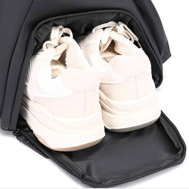 Waterproof Large-Capacity Duffel Bag with Shoe Compartment