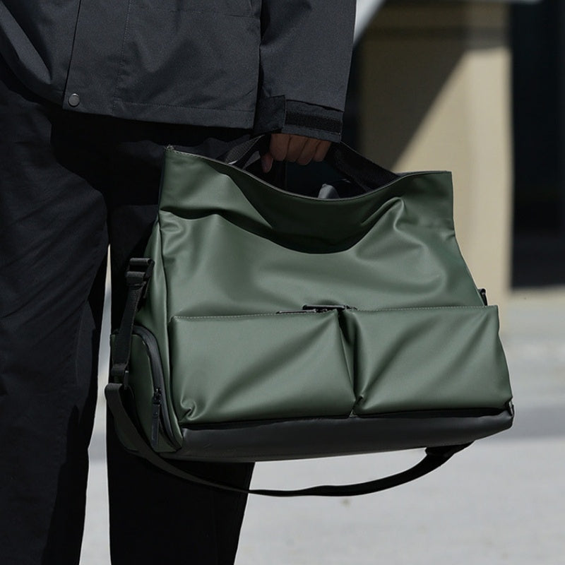 Waterproof Large-Capacity Duffel Bag with Shoe Compartment
