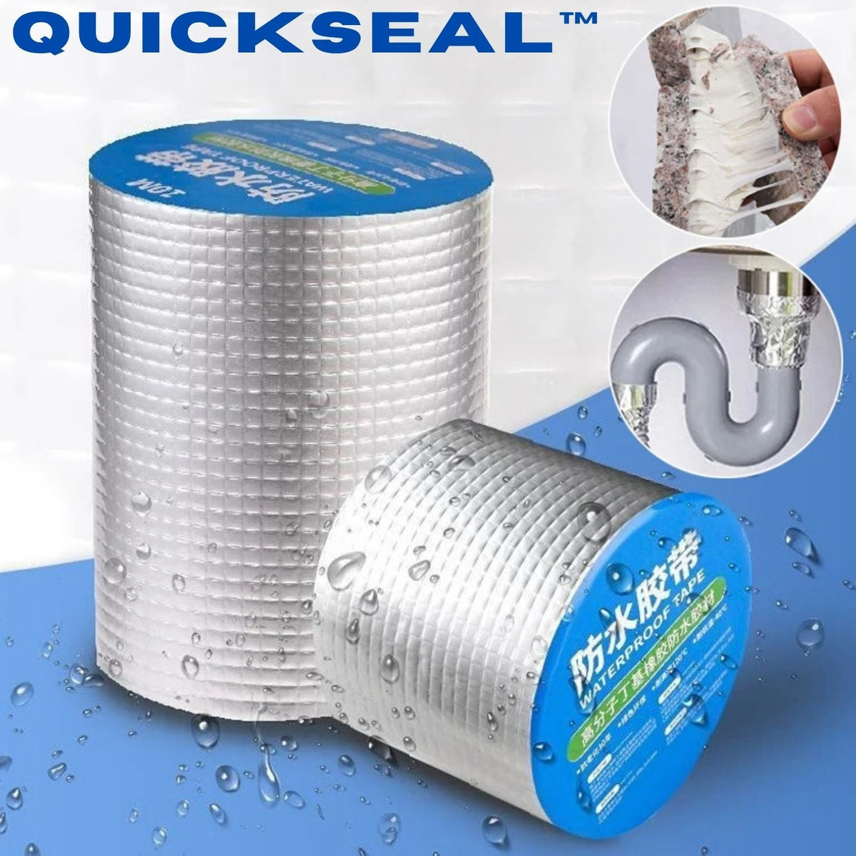 Waterproof Leak Repair Sealing Tape with Strong Surface Adhesion