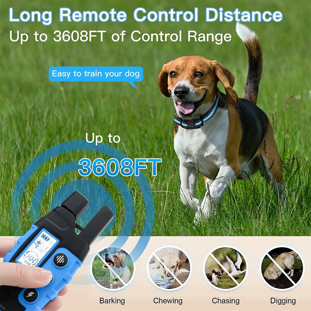 Waterproof & Rechargeable Dog Training E-Collar