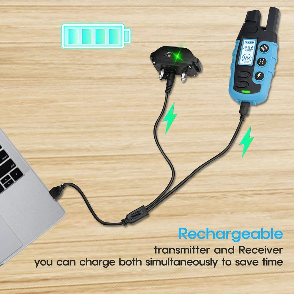 Waterproof & Rechargeable Dog Training E-Collar