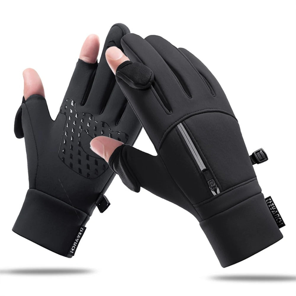 Waterproof Touchscreen Gloves with Pocket