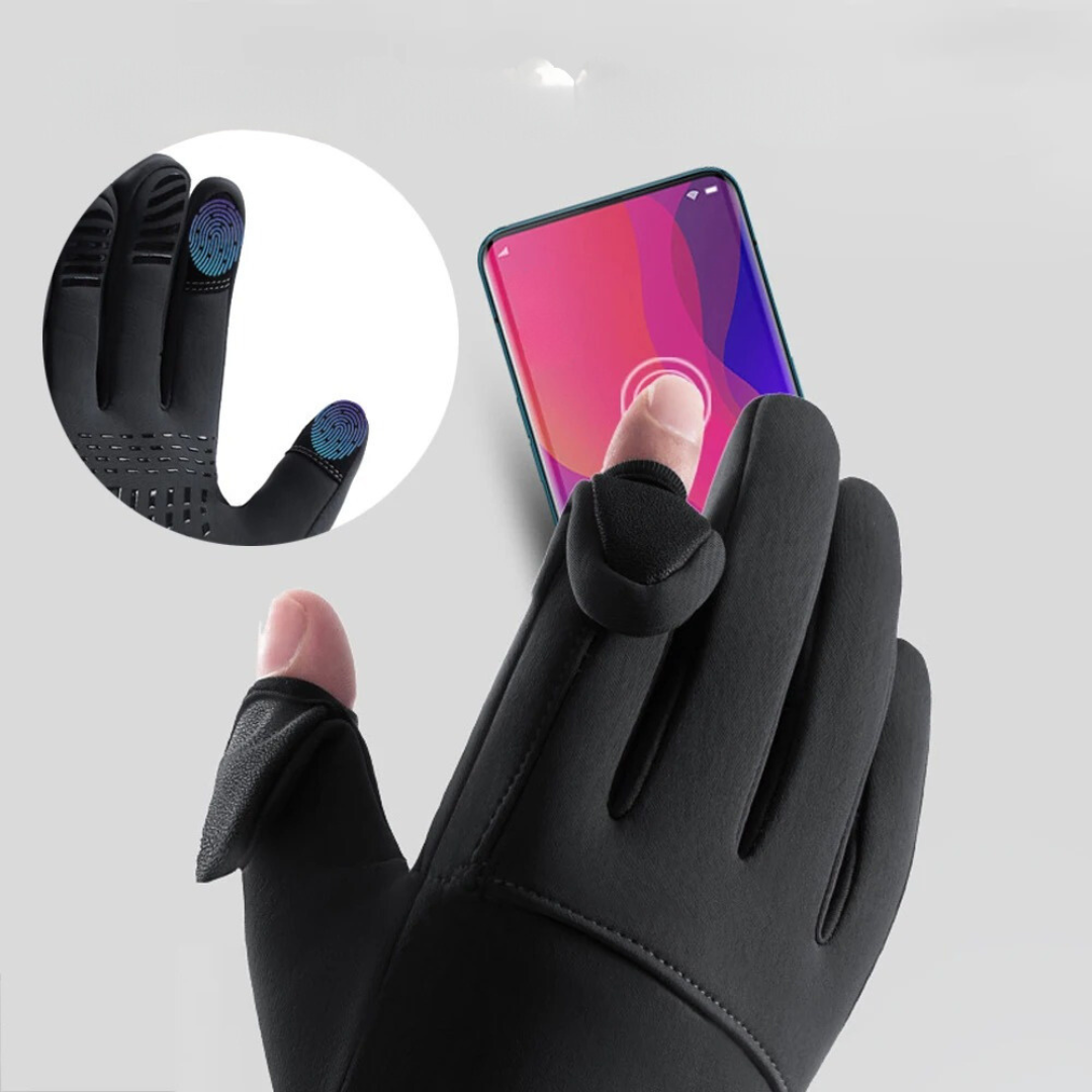 Waterproof Touchscreen Gloves with Pocket