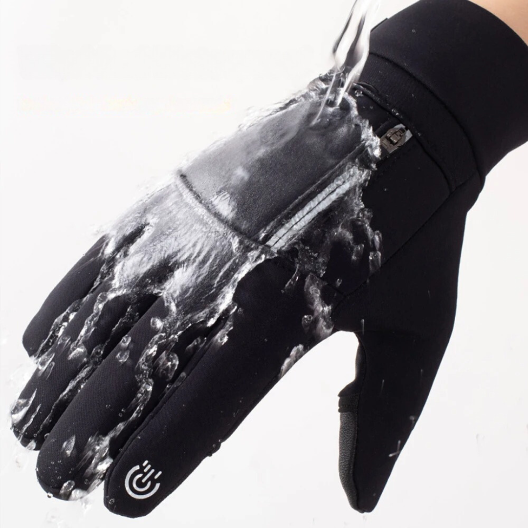 Waterproof Touchscreen Gloves with Pocket