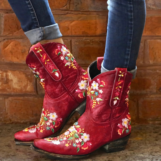 Waterproof Vintage Cowgirl Boots