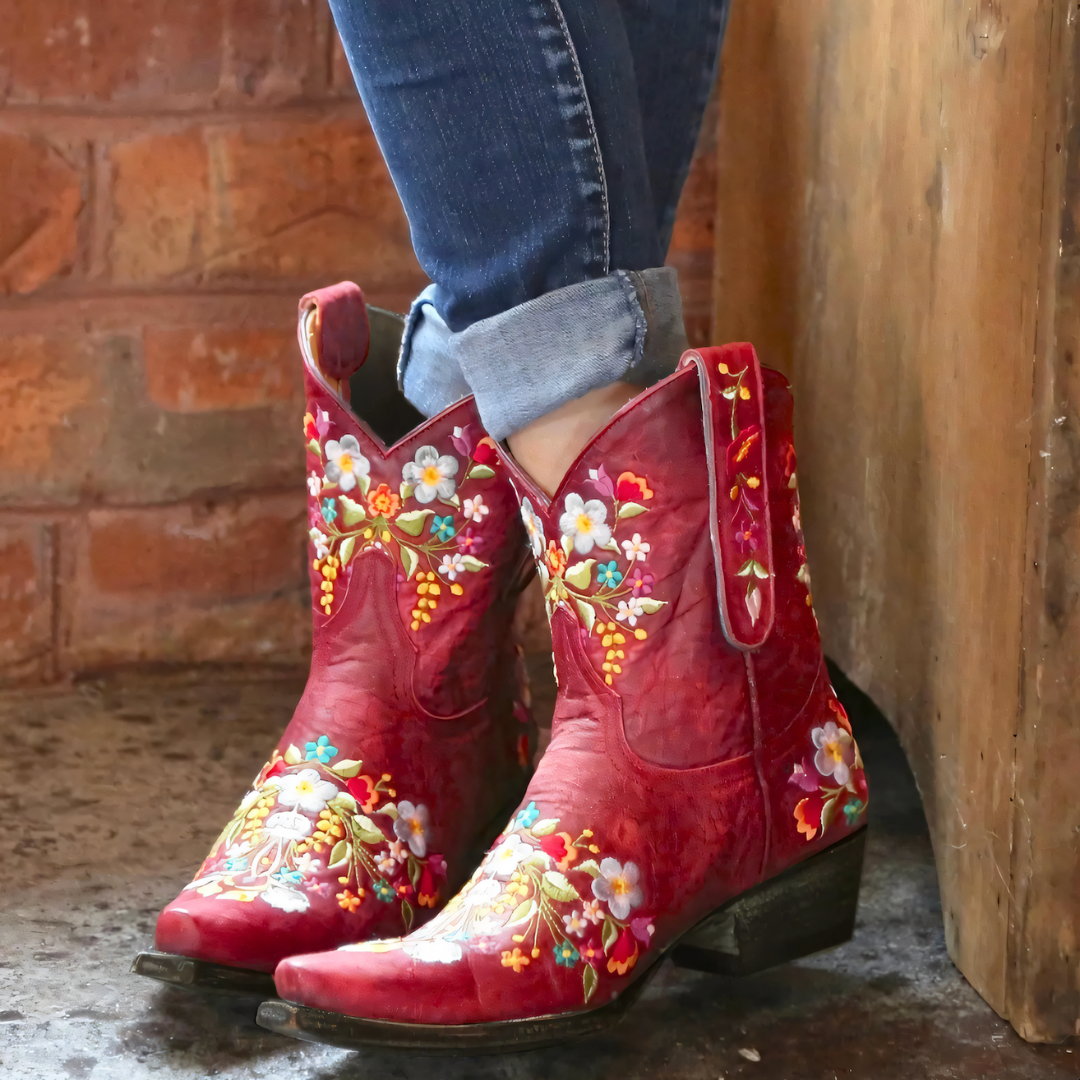 Waterproof Vintage Cowgirl Boots