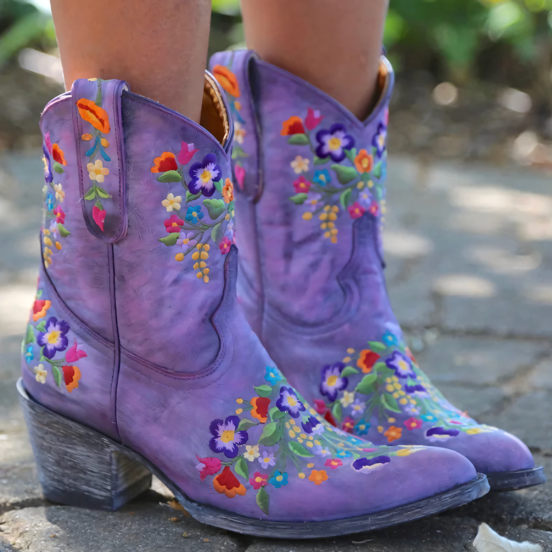 Waterproof Vintage Cowgirl Boots