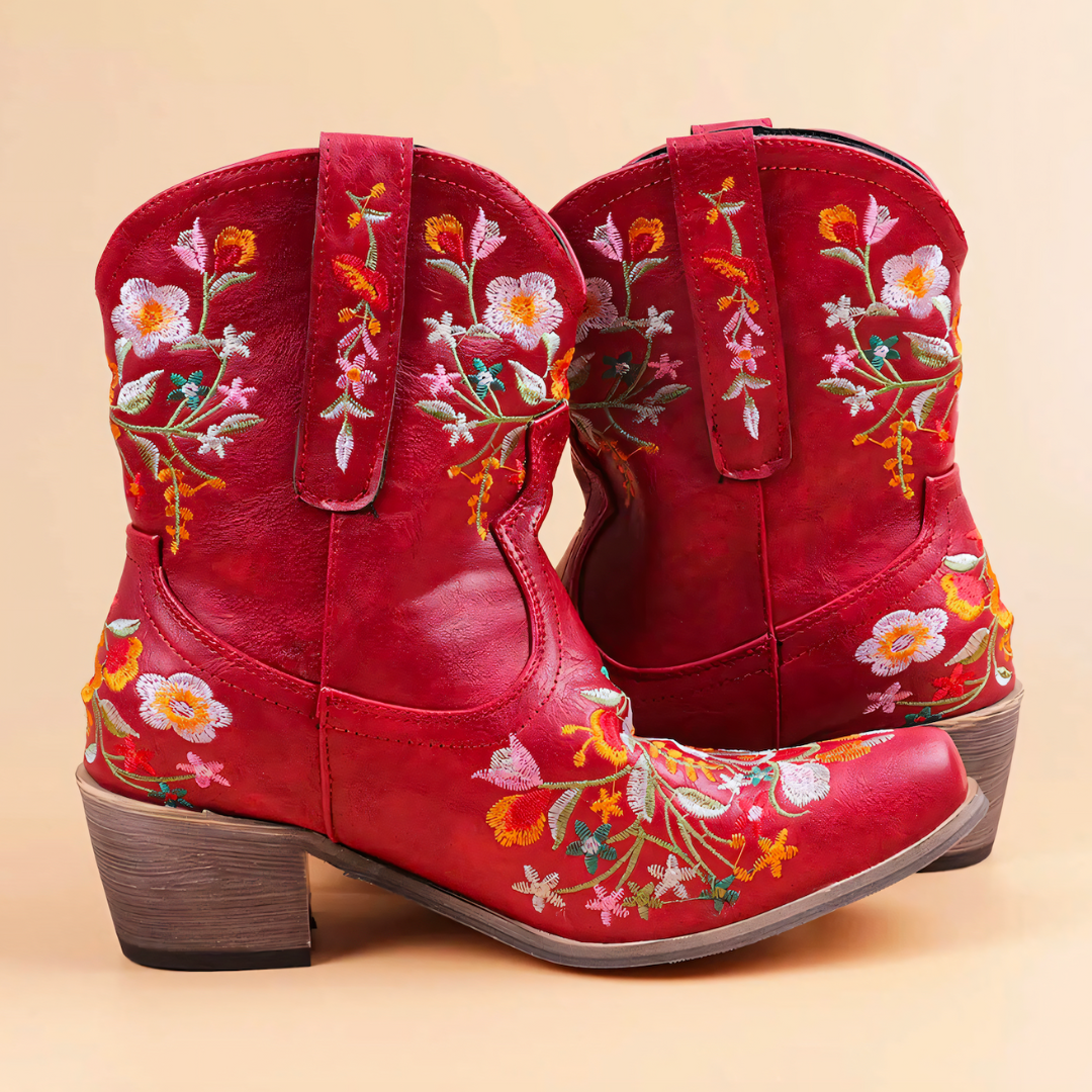 Waterproof Vintage Cowgirl Boots