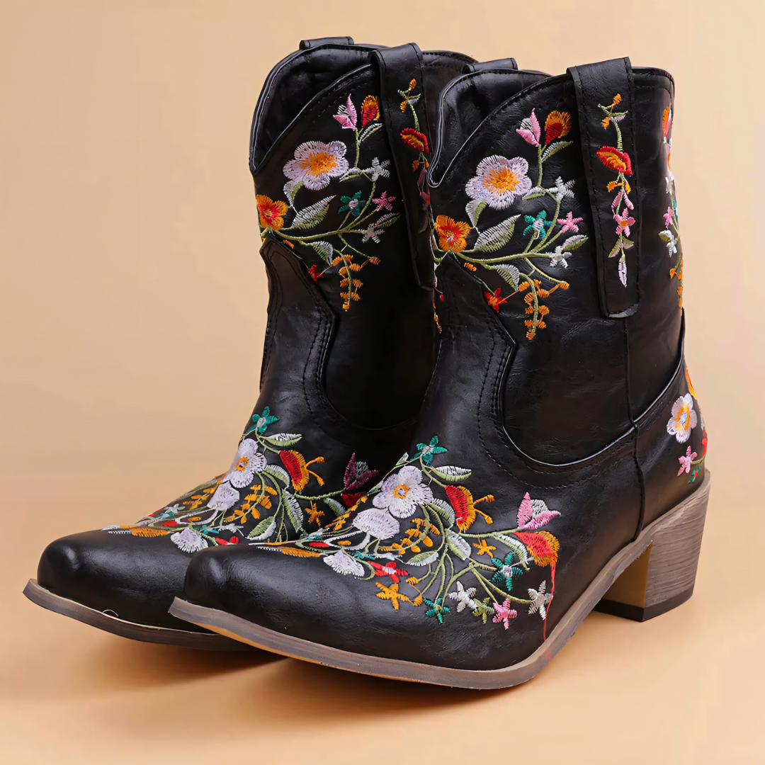 Waterproof Vintage Cowgirl Boots