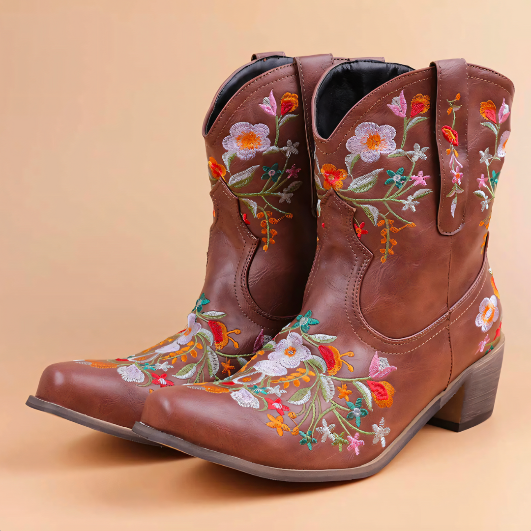 Waterproof Vintage Cowgirl Boots