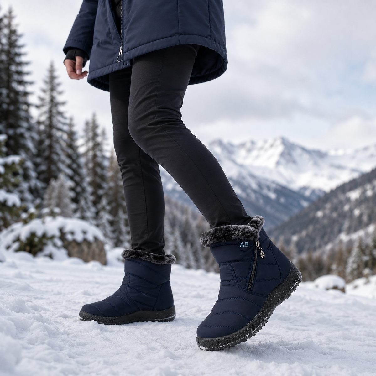 Waterproof Winter Ankle Boots