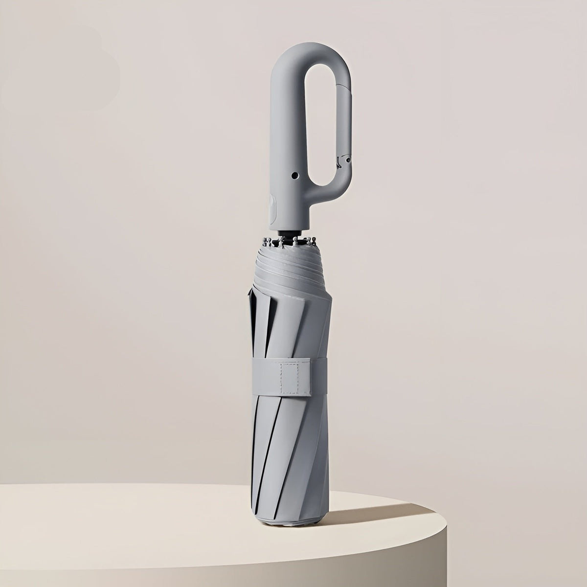 Weather Umbrella for Wind and Rain with Automatic Clip Handle