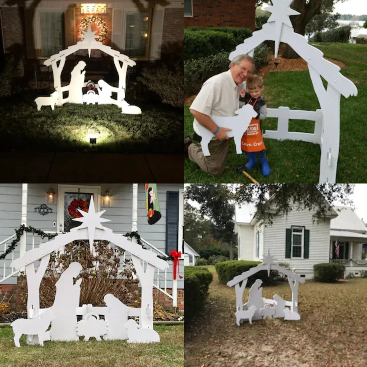 Weatherproof Outdoor Nativity Scene