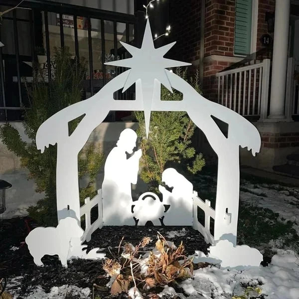 Weatherproof Outdoor Nativity Scene