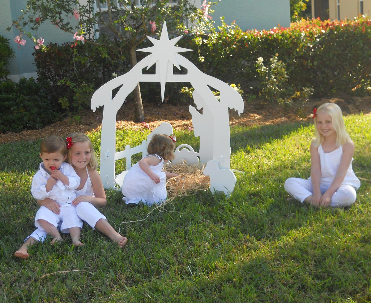 Weatherproof Outdoor Nativity Scene