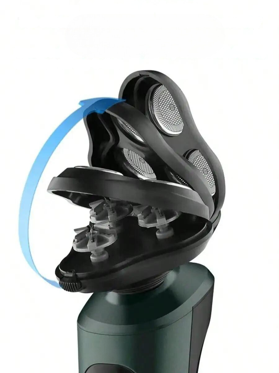 Wet & Dry Electric Shaver and Trimmer Grooming Set