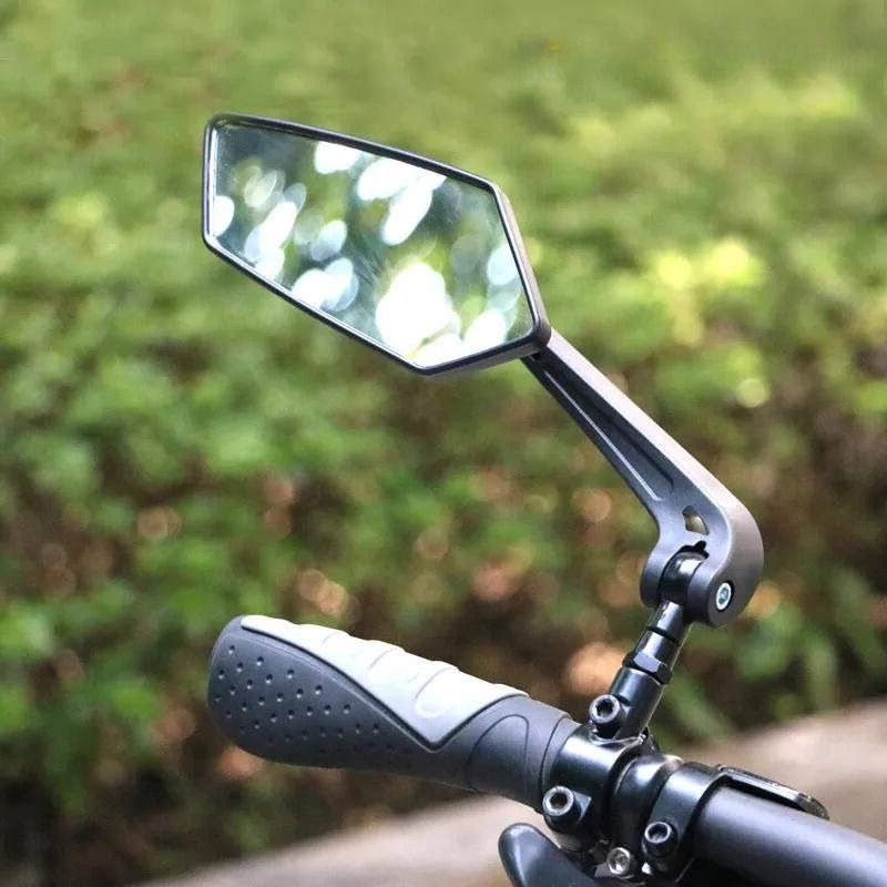 Wide-Angle Bike Rearview Mirror - Cycling Safety & Enhanced Vision