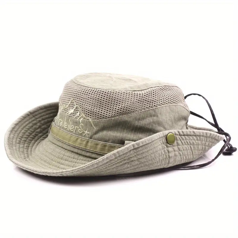 Wide-Brim Sun Hat for Outdoor Activities