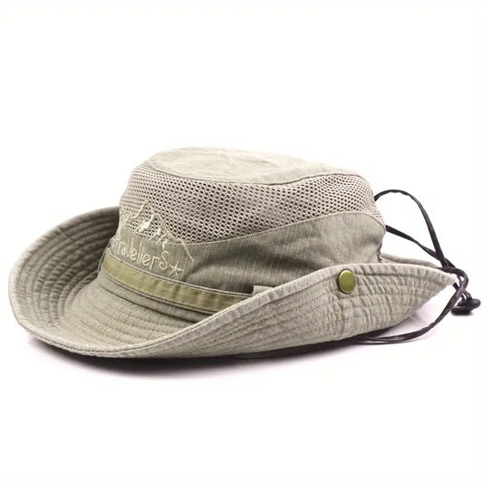 Wide-Brim Sun Hat for Outdoor Activities