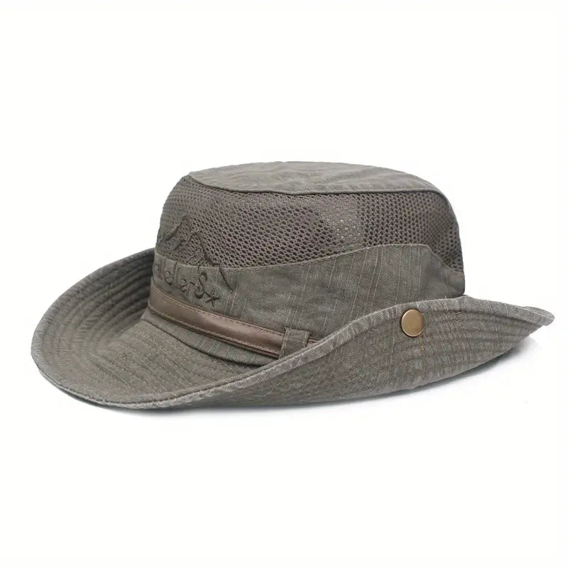 Wide-Brim Sun Hat for Outdoor Activities