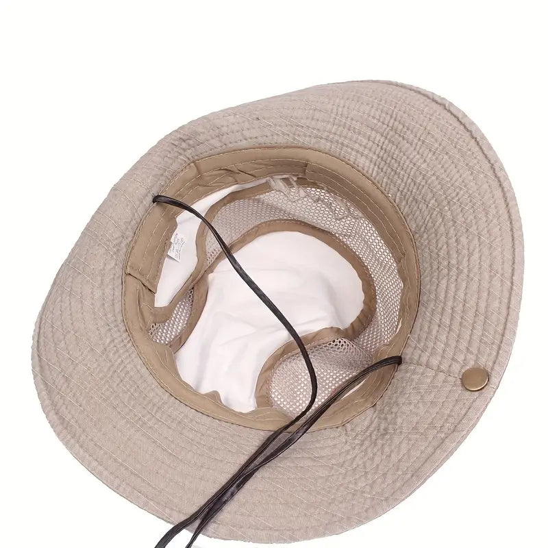 Wide-Brim Sun Hat for Outdoor Activities