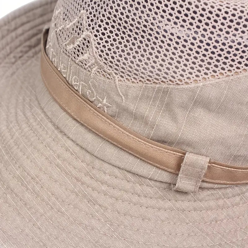 Wide-Brim Sun Hat for Outdoor Activities