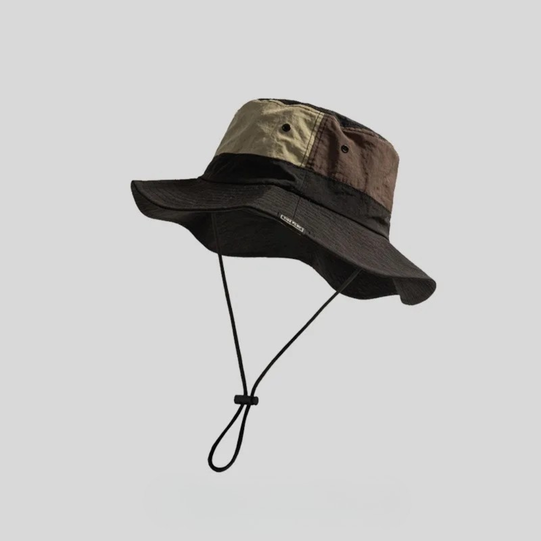 Wide-Brim UV-Blocking Bucket Hat