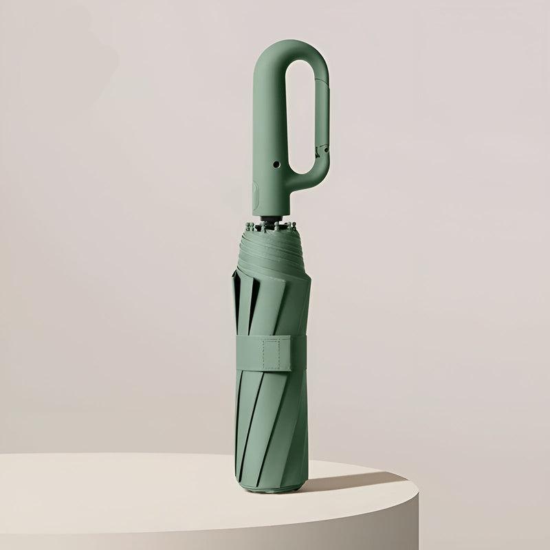 Wind and Rain Umbrella with Automatic Clip Handle