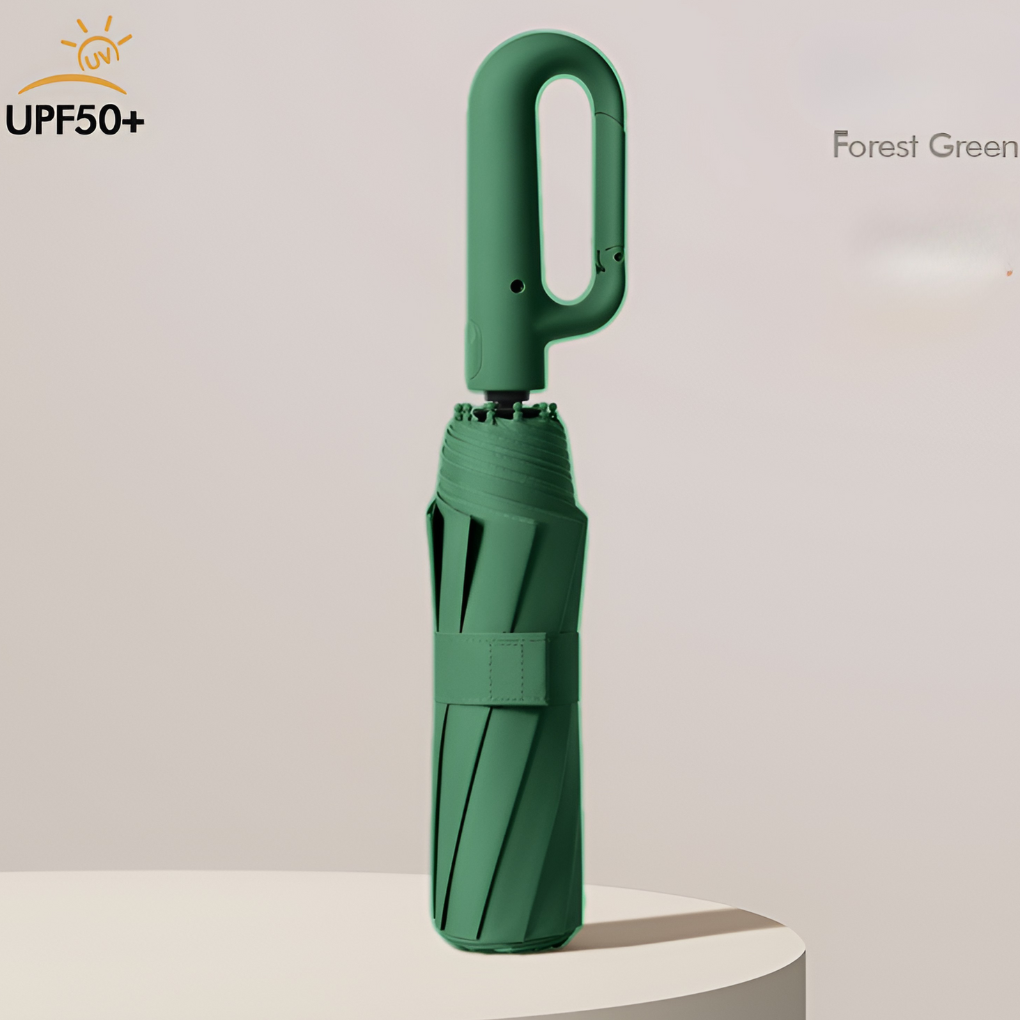 Windproof Automatic Folding Umbrella with Large Canopy