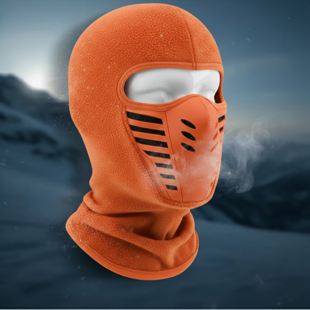 Windproof Full-Coverage Winter Thermal Face Mask for Outdoor Sports