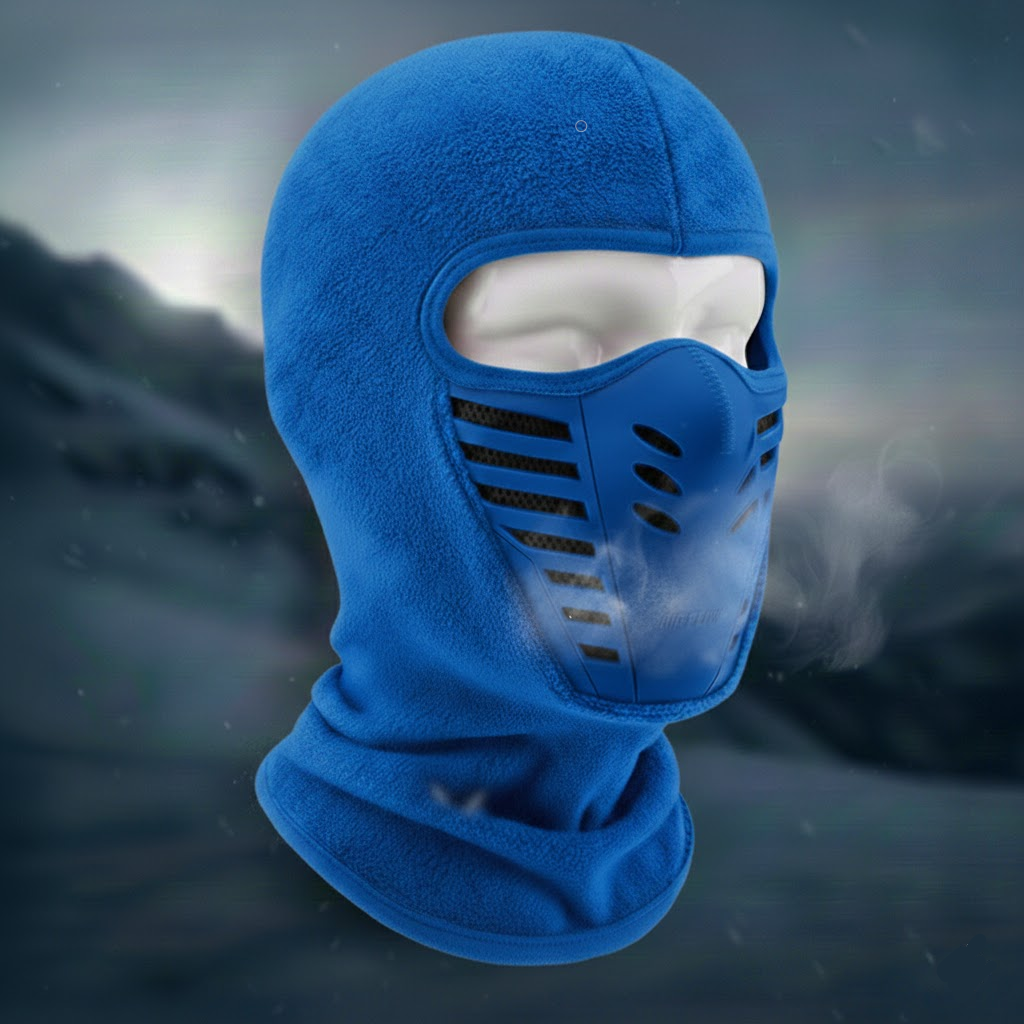 Windproof Full-Coverage Winter Thermal Face Mask for Outdoor Sports