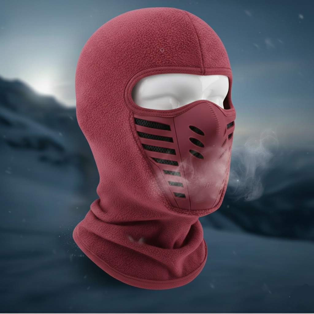Windproof Full-Coverage Winter Thermal Face Mask for Outdoor Sports