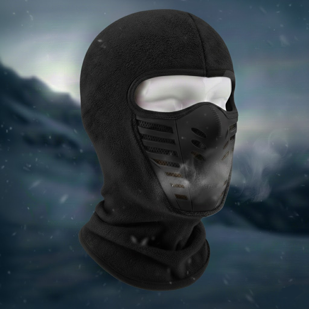 Windproof Full-Coverage Winter Thermal Face Mask for Outdoor Sports