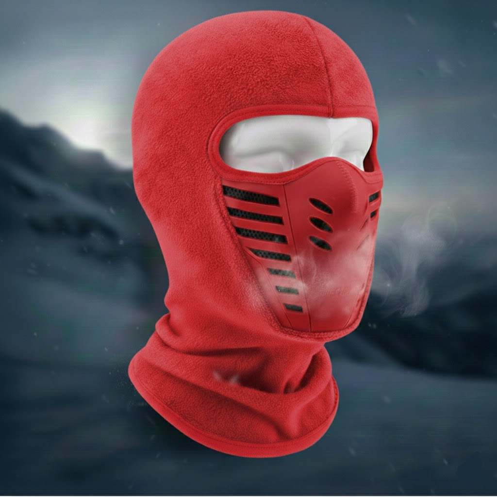Windproof Full-Coverage Winter Thermal Face Mask for Outdoor Sports