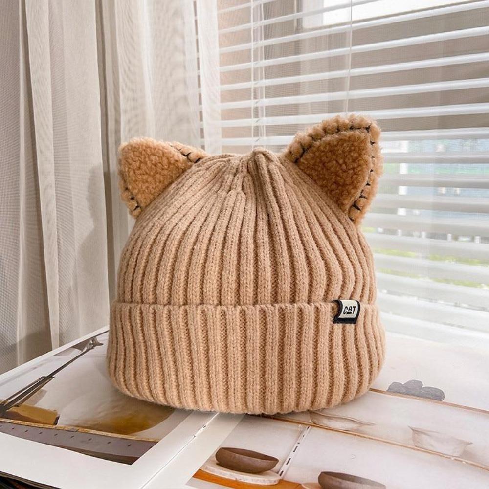 Winter Beanie with Cat Ears