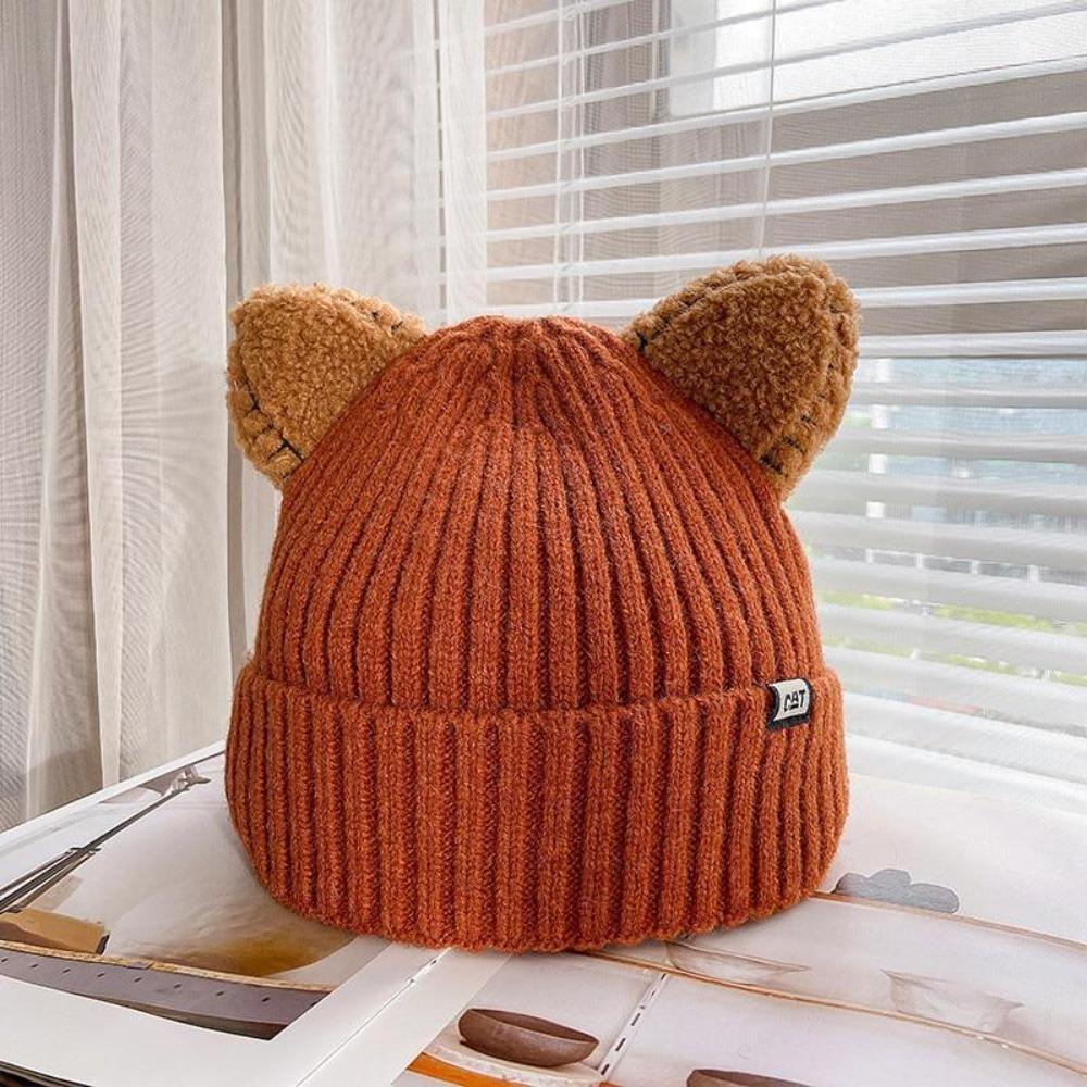 Winter Beanie with Cat Ears