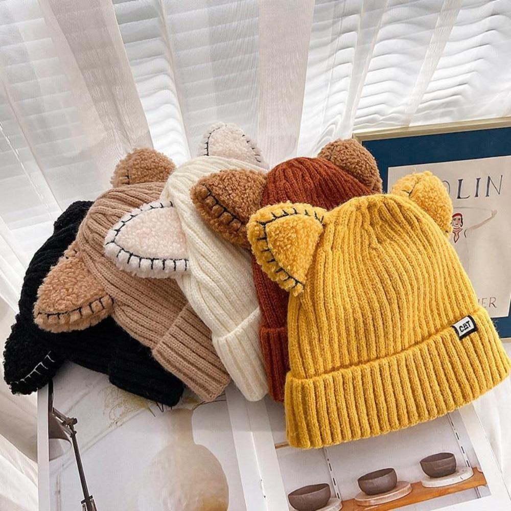 Winter Beanie with Cat Ears